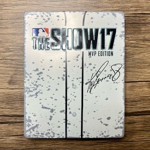 MLB: The Show 17 - MVP Edition (Sony PlayStation 4, 2017) Steelbook Edition PS4